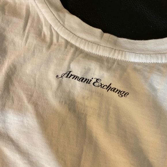 A/X Armani Exchange White T-shirt - Picture 3 of 3